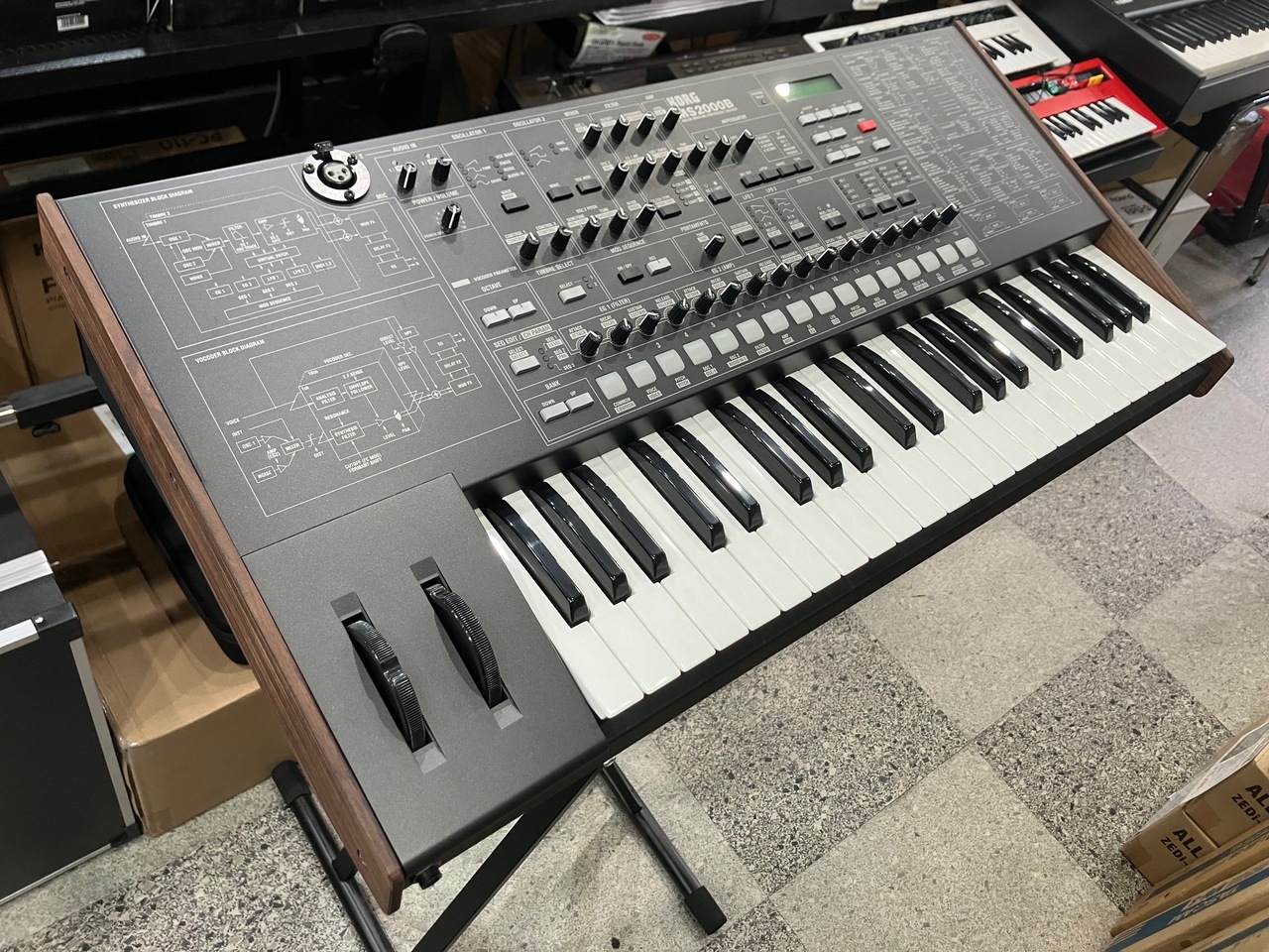 KORG MS2000。 | Cobalt Blue by HIDEO。