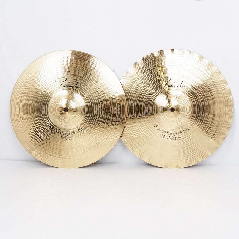 PAiSTe 【USED】Signature The Paiste Line Sound Edge HiHat 14［Top 