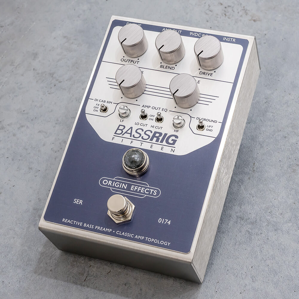 ORIGIN EFFECTS BassRIG Fifteen 【B-15のサウンドを忠実に再現