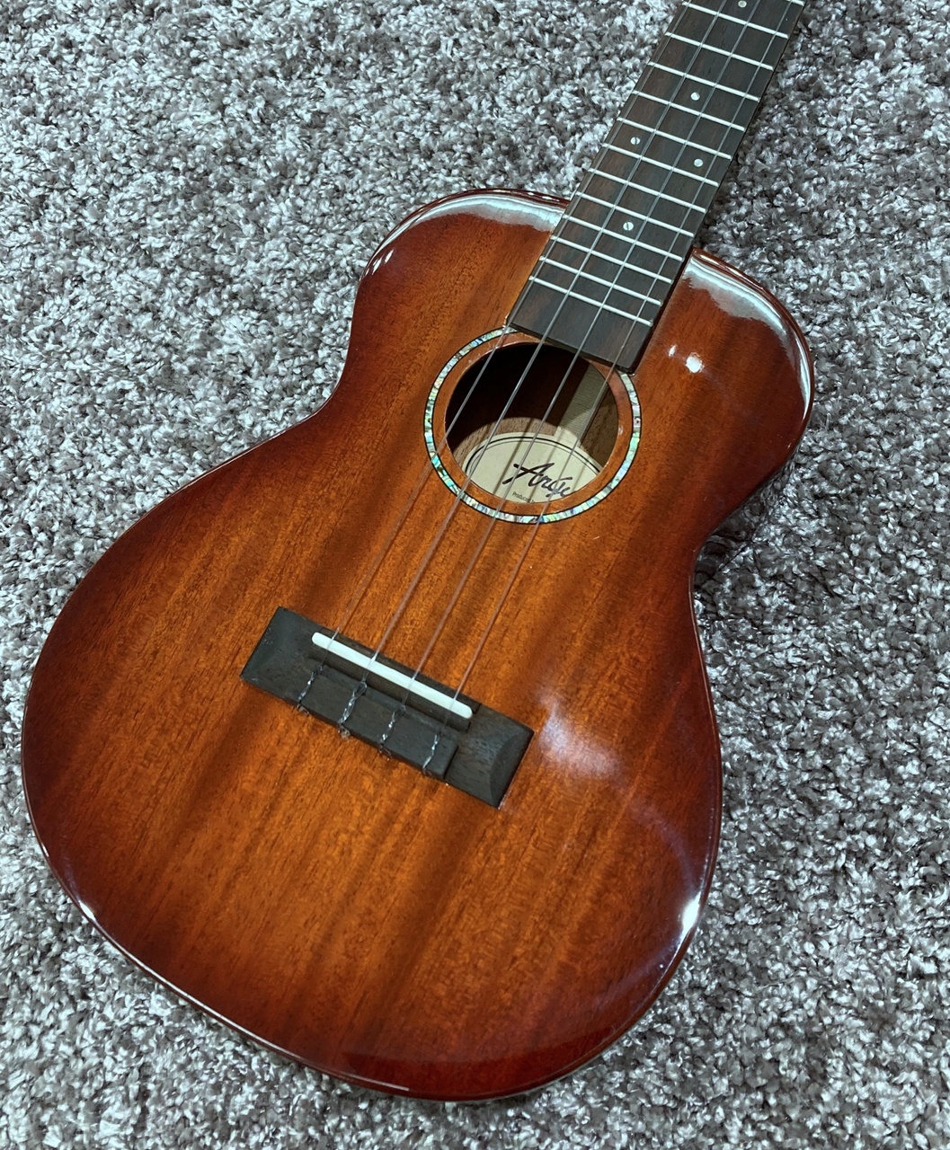 【新品同様ウクレレ】Argus ACｰ5 アーガス Argus AC-5 コンサートウクレレ オールマホガニー単板