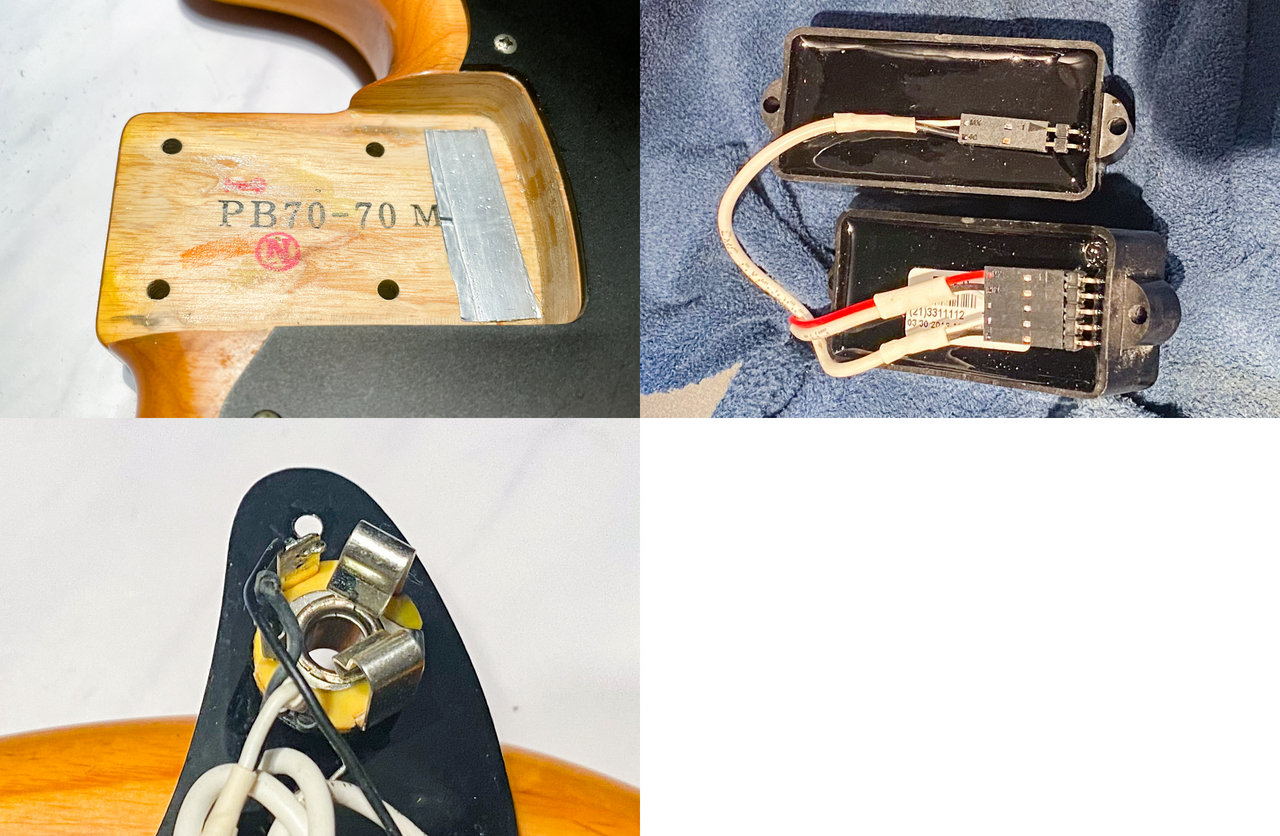 Fender Japan PB70-70M mod. NAT 1984~1987 3.955kg #E978992