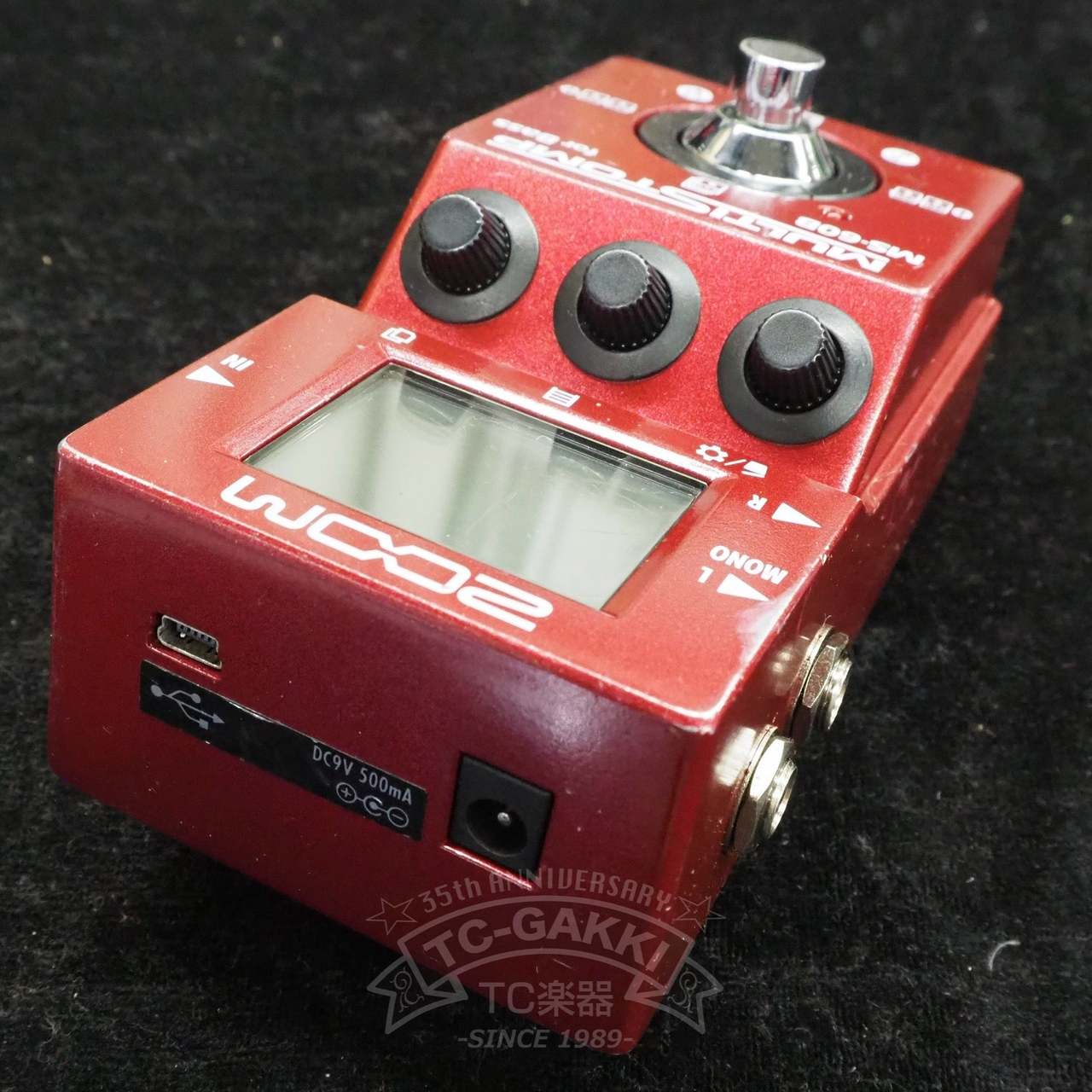 ZOOM MS-60B 中古品 Zoom MS-60B Multi-Stomp Effects Pedal for Bass Guitar for