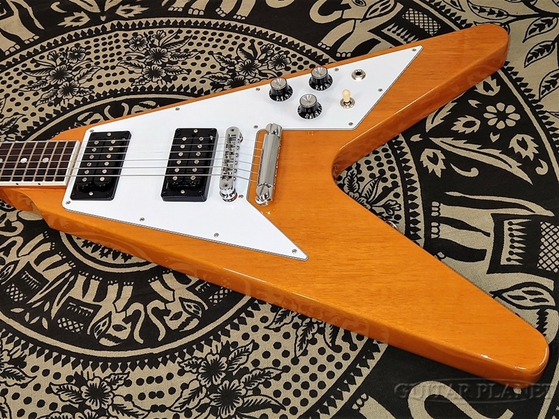 フライングV Gibson 70s Flying V Antique Natural【ギブソン】 ギブソン