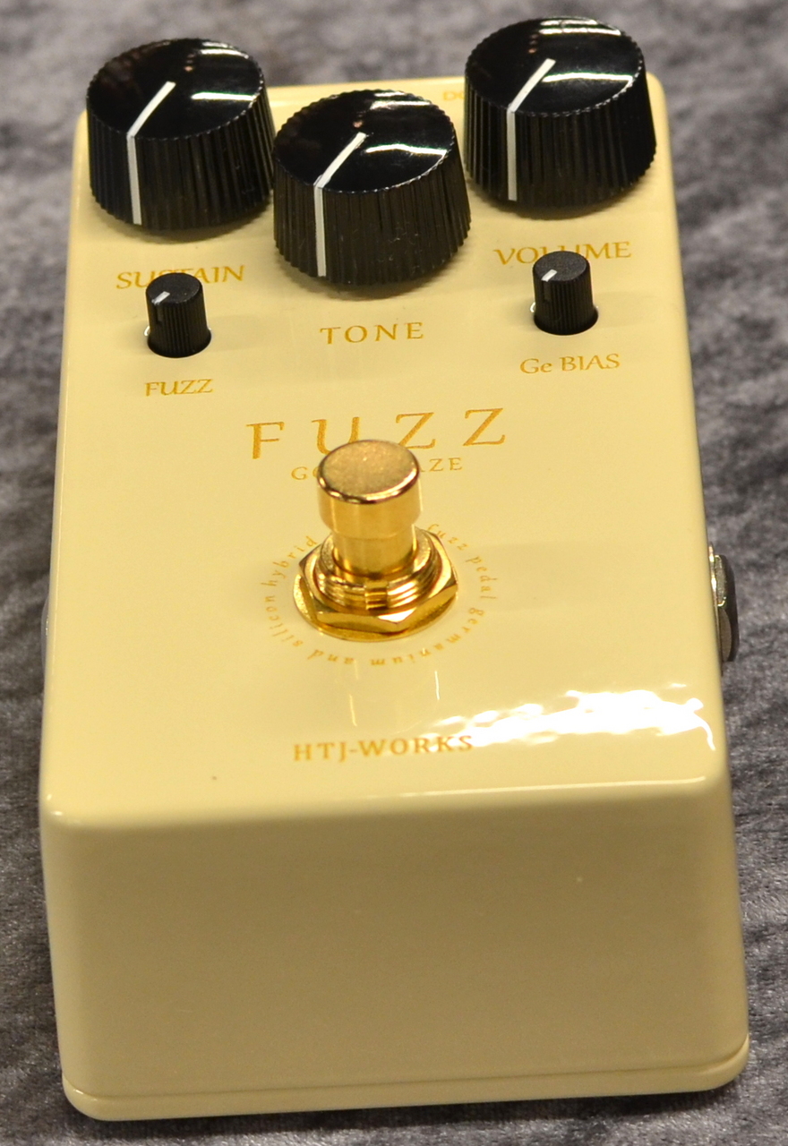 HTJ-WORKS GOLD HAZE FUZZ -Gelmanium & Silicon engine ～Cream White