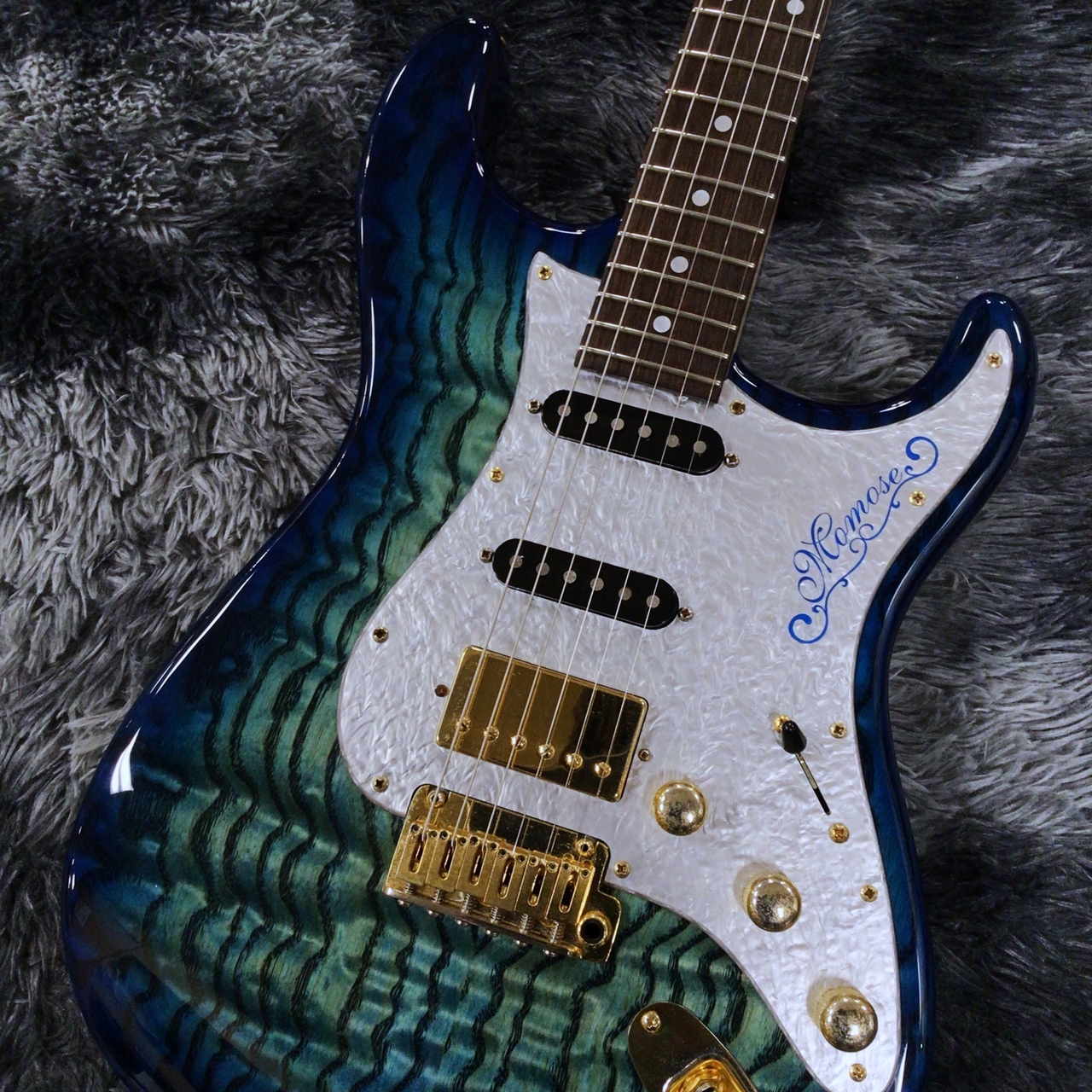 本格派ま！ momose MC-MV-BC-'21WSE-F TAMO/NJ NBL-B (Noble Blue Burst 鳥雑貨・オーナーズグッズ