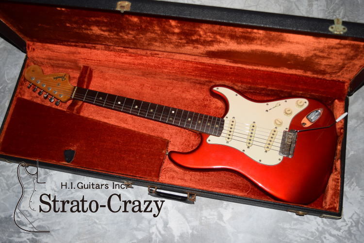 Fender '66 Stratocaster Candy Apple Red 