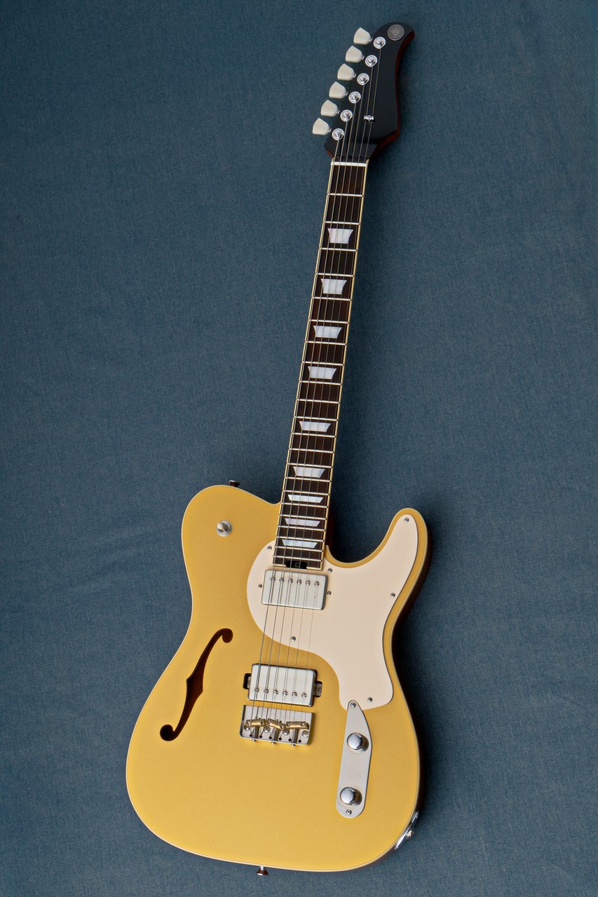 Kz Guitar Works Kz TL Trad Semi-Hollow 22 2H8 Custom w/Brazilian