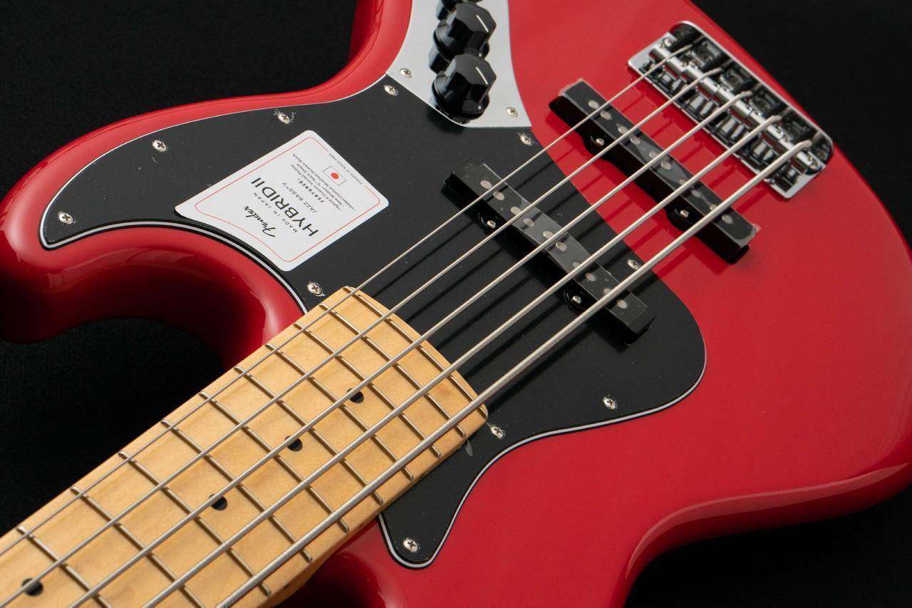 Fender Made in Japan Hybrid II Jazz Bass V Maple Fingerboard