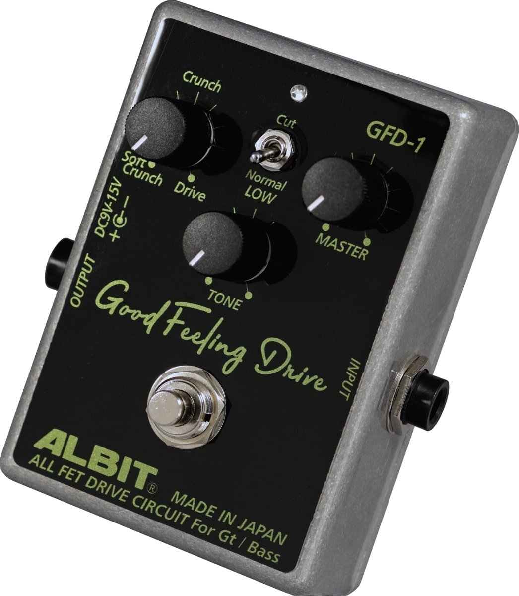 ALBIT GFD-1 Good Feeling Drive ギター・ベース兼用 ディストーション