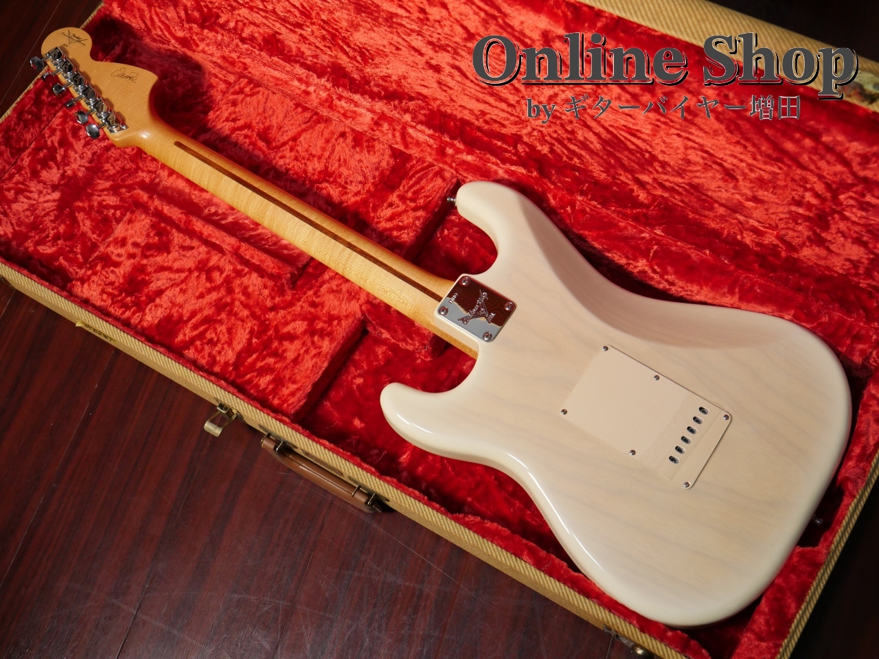 Fender Custom Shop 2002 Michiya Haruhata Stratocaster White Blonde