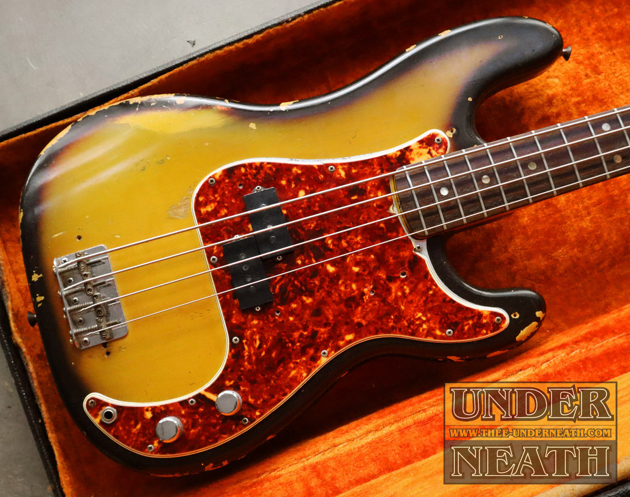 Fender 1966 Precision Bass (SB/R)（ビンテージ）【楽器検索デジマート】
