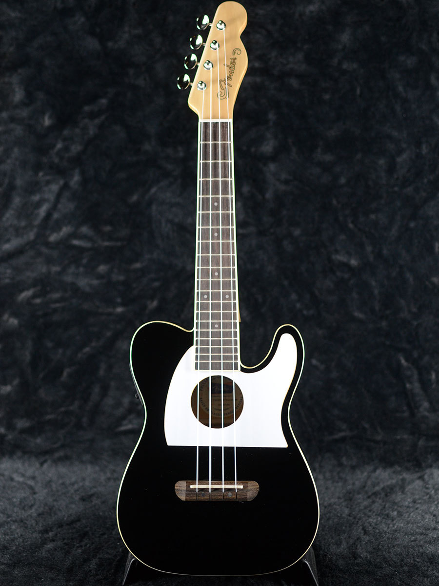 Fender Acoustics Fullerton Tele Uke -Black-（新品/送料無料）【楽器検索デジマート】