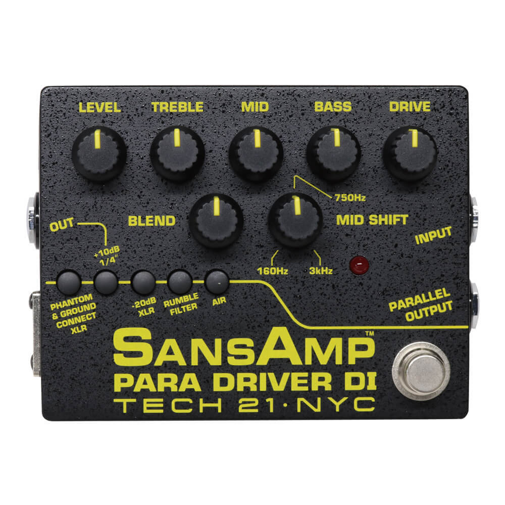 【詳細確認必須】即戦力SansAmp セット TECH21 SansAmp PARA DRIVER DI Ver.2【数量限定特価!】（新品特価