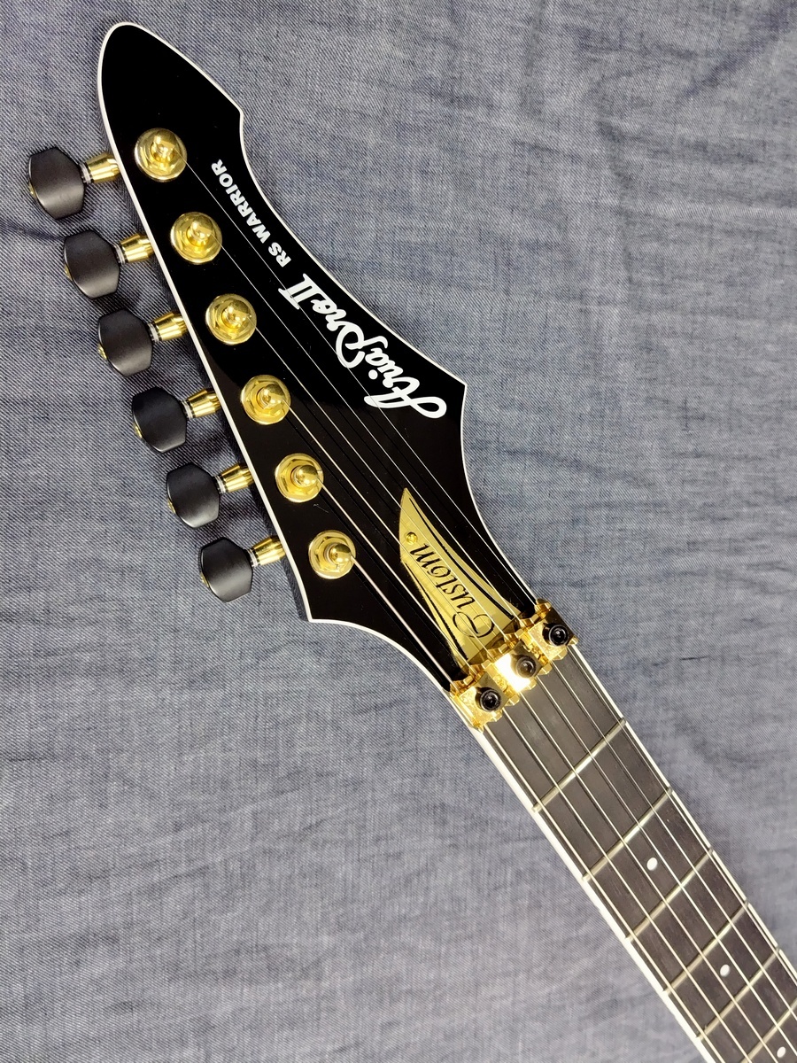 Aria Pro II RS-CUSTOM BK(Black)（B級特価）【楽器検索デジマート】
