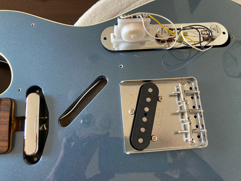Fender Japan TL62B OLB Pickguard Changed（中古）【楽器検索デジマート】