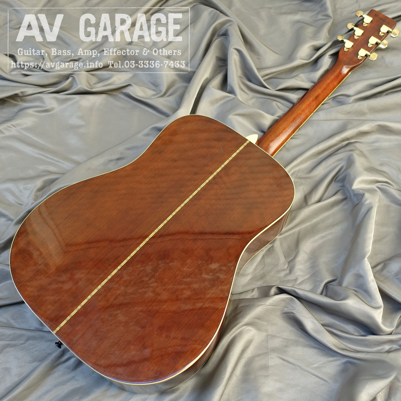 1980's Morris MD-520 Dreadnought Acoustic (Made in Japan