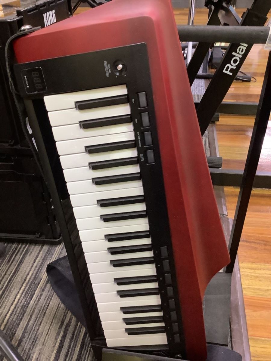 KORG RK-100S 2 RD レッド KEYTAR ショルダーキーボード キーター