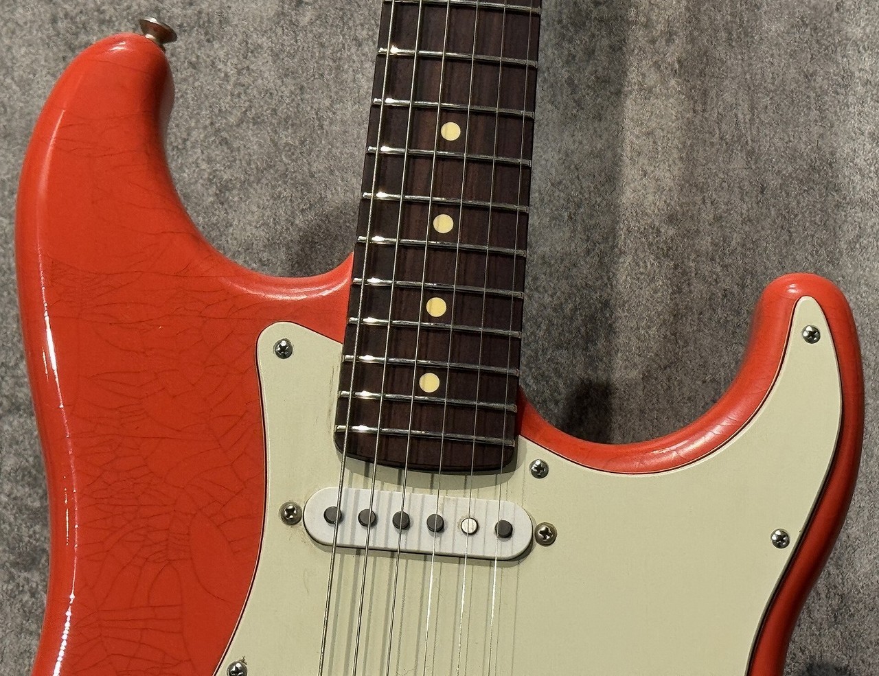 LSL INSTRUMENTS Saticoy 22F Alder Aged Fiesta Red【クリス