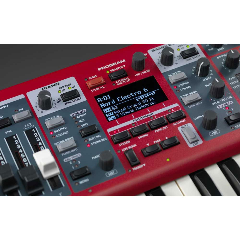 CLAVIA Nord Electro 6D 73 専用ソフトケースセット【ショッピング