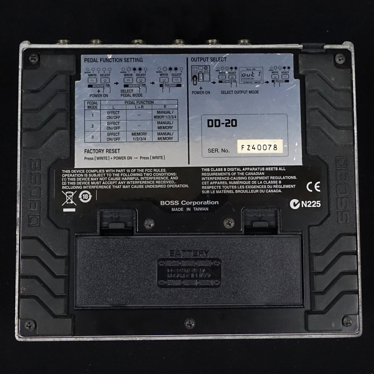 BOSS DD-20 Digital Delay 