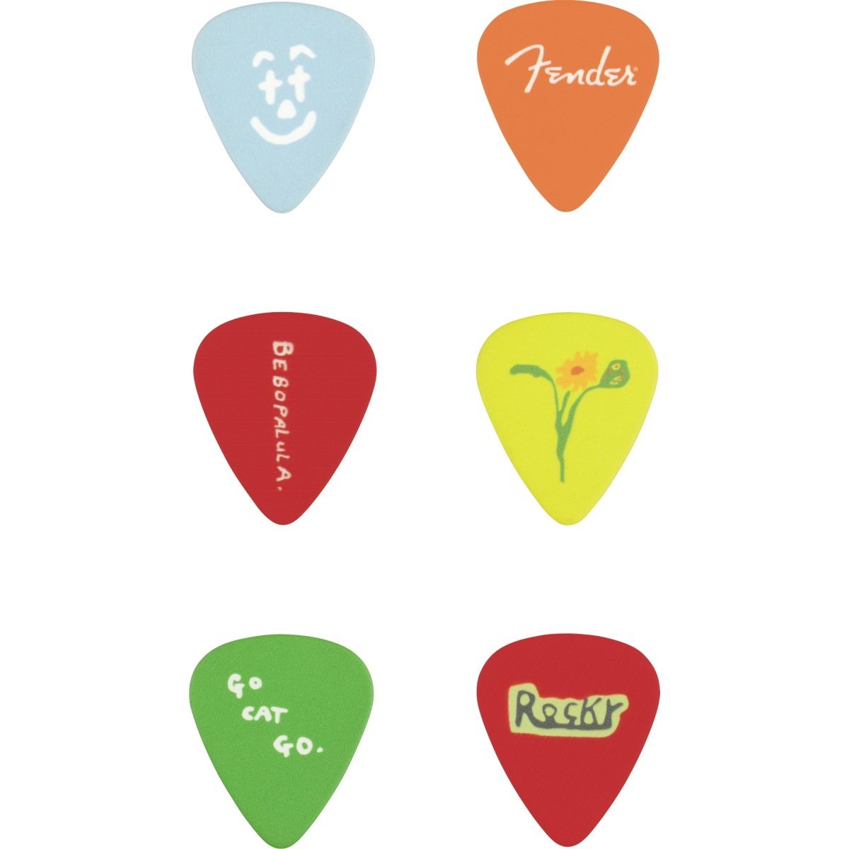 Fender George Harrison Rocky Pick Tin Medium [ピックケース ピック6枚入り] フェンダー【横浜店 】（新品）【楽器検索デジマート】