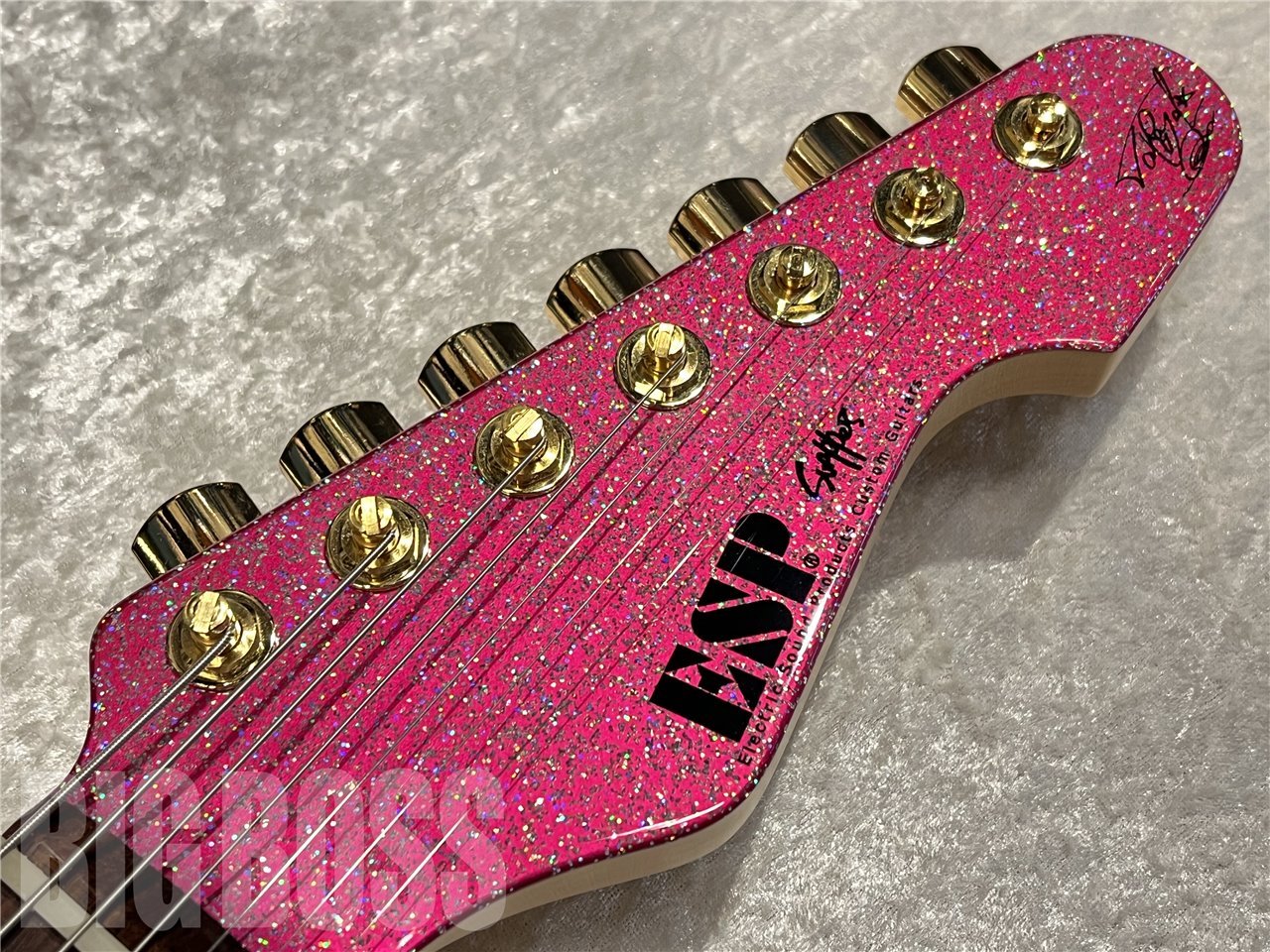 ESP SNAPPER-7 Ohmura Custom -Twinkle Pink-（新品/送料無料）【楽器 