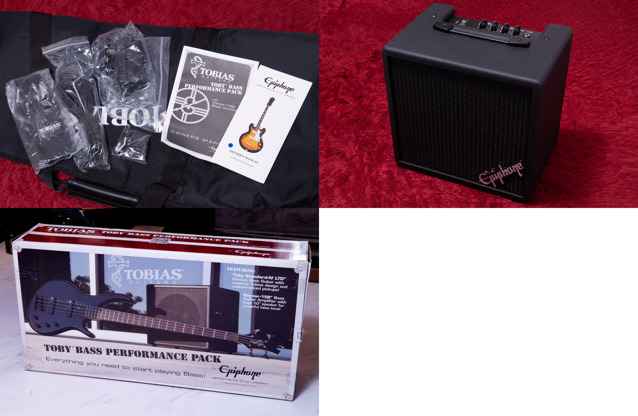 廃盤　エインシェントバーズ　3枚セット　送料込み Epiphone TOBY BASS PERFORMANCE PACK 3.175㎏ #1311322279【GIB