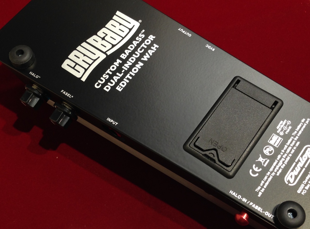 Jim Dunlop GCB65 Cry Baby Custom Badass Dual-Inductor Edition Wah 