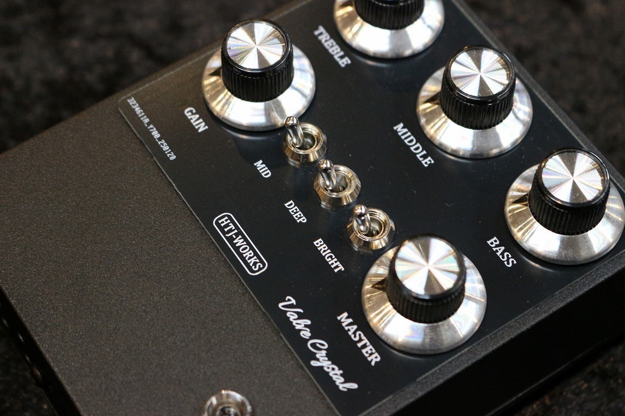 HTJ-WORKS 【即納可能!!】Valve Crystal Black Front 【Two-Rock