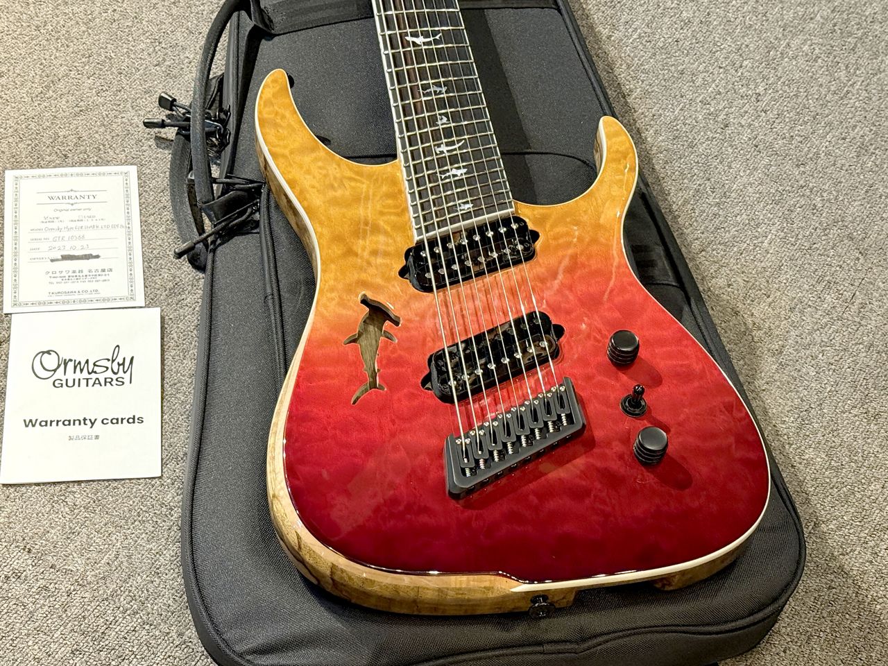 Ormsby Guitars Hype GTR Shark 8 Limited Edition（中古）【楽器検索