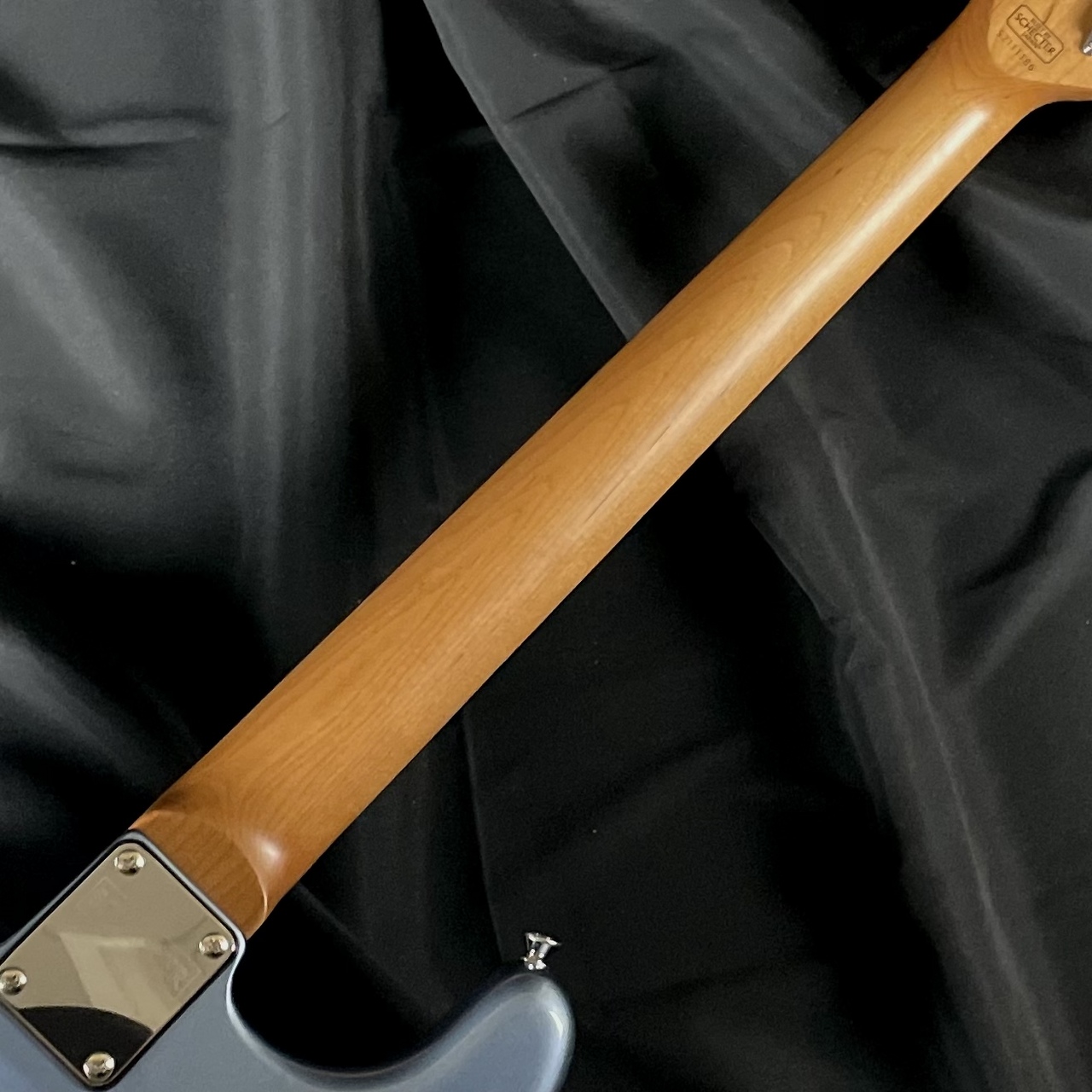 ギター SCHECTER L-S-ST-AL-RM/Ice Blue llic SCHECTER L-S-ST-AL-RM/R Ice Blue Metallic Roasted Maple
