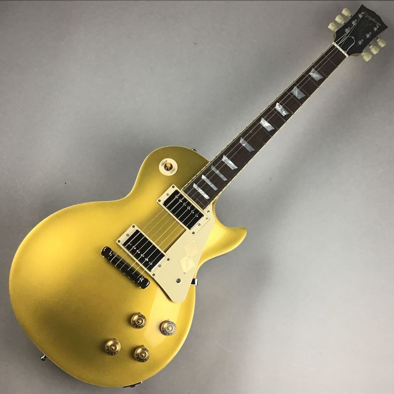 ギター Epiphone Tak LesPaul model DC gold Epiphone A New Inspired by Gibson Custom Signature Model