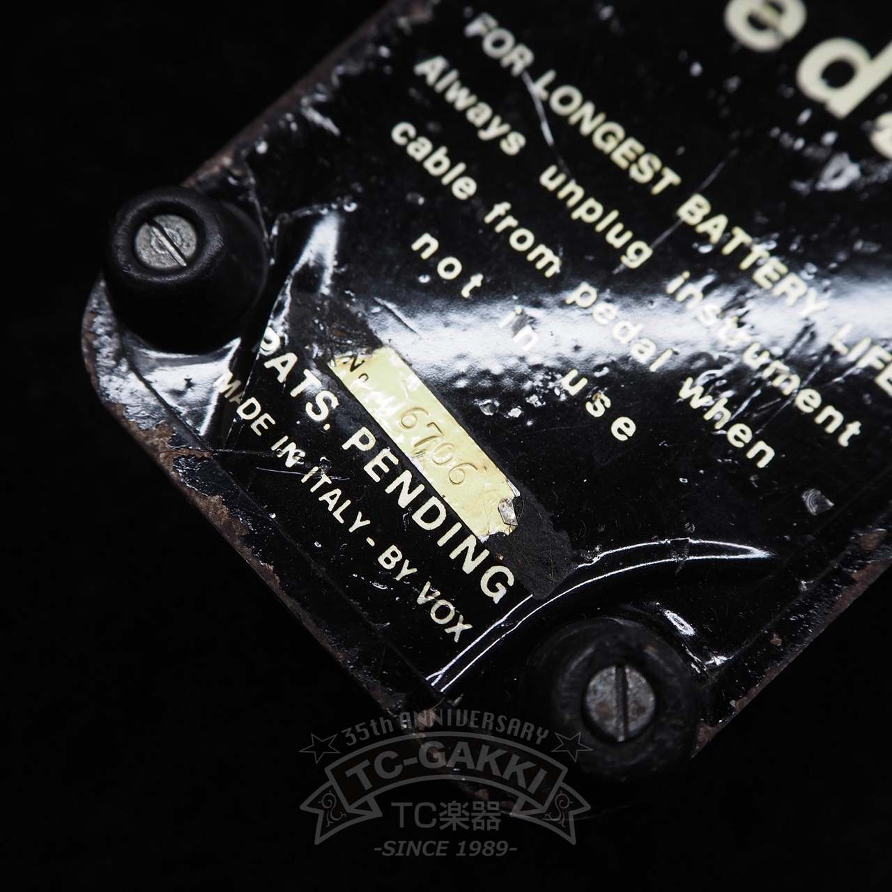 VOX Clyde McCoy Wah-Wah Pedal 