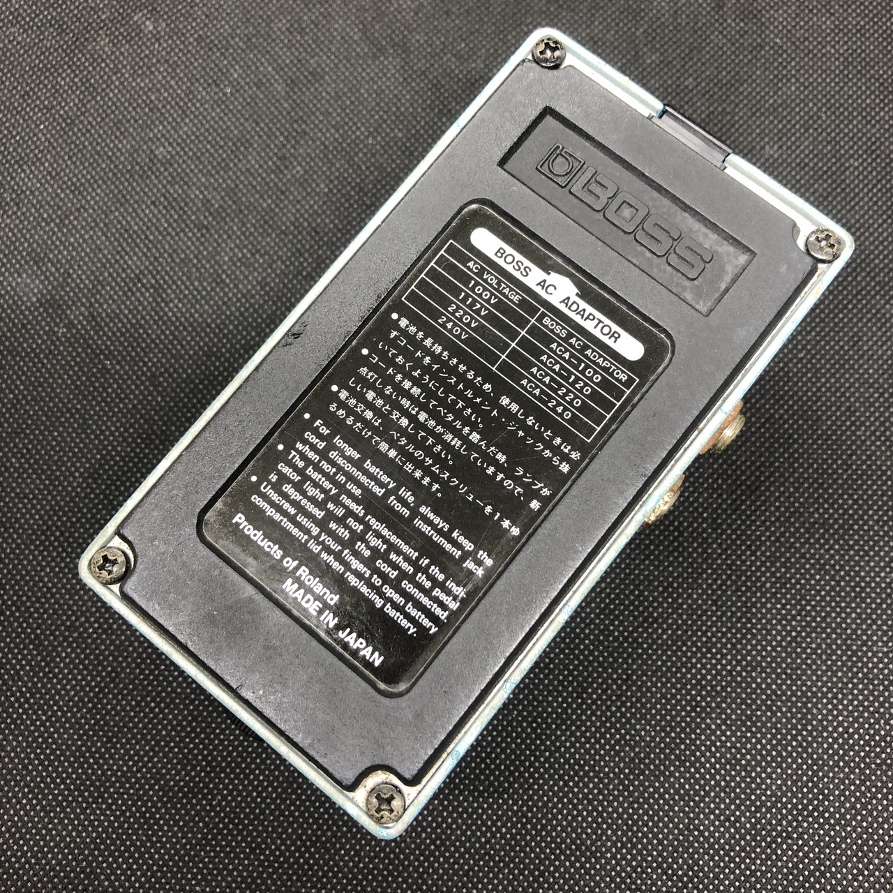 BOSS CE-3 Chorus 1983年製 MADE IN JAPAN 黒ラベル ACA仕様
