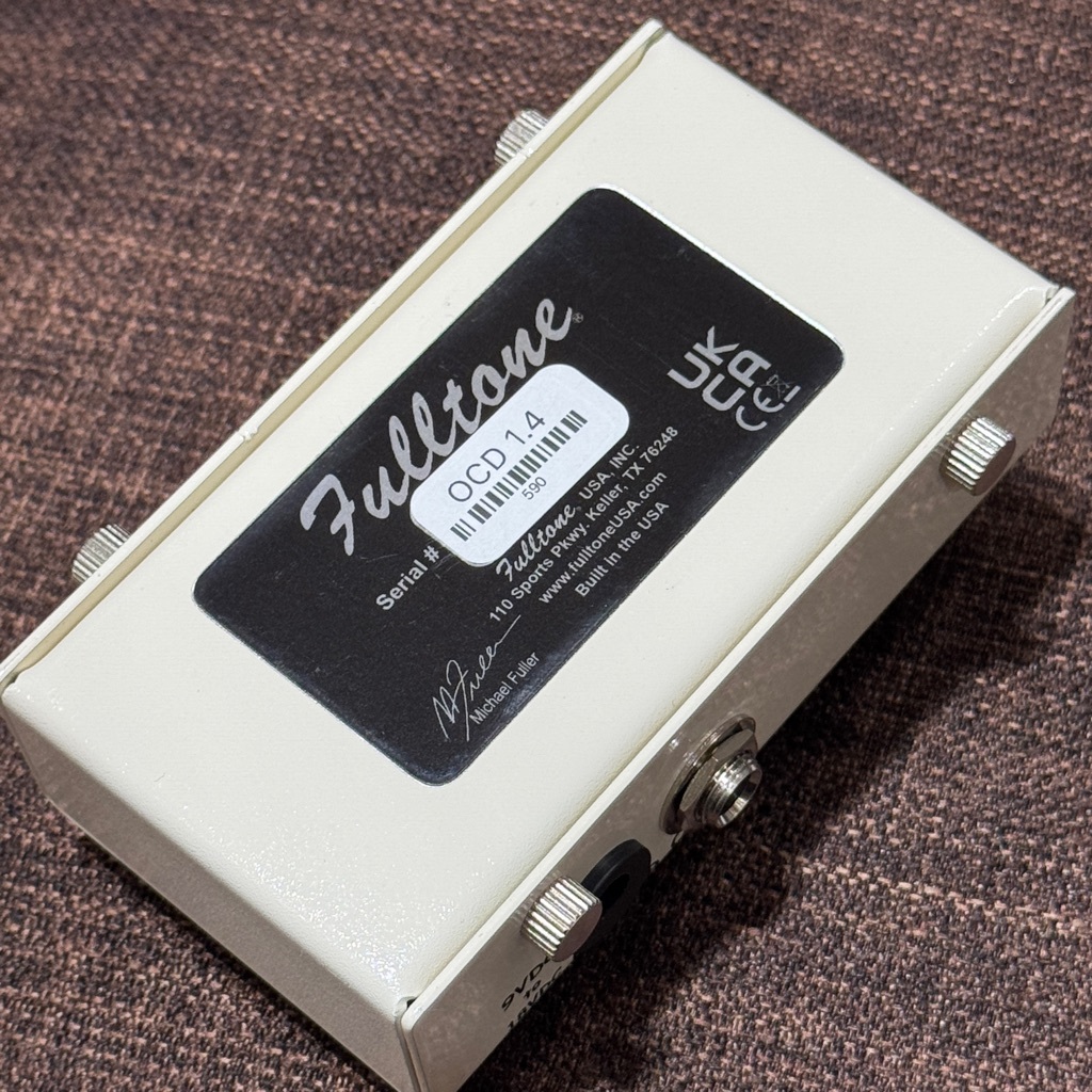 Fulltone Custom Shop OCD v1.4 エフェクター オーバードライブ