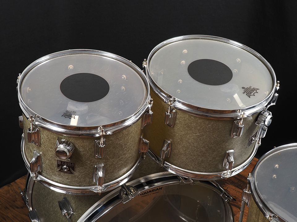 TAMA品 Tama Vintage Imperialstar 14 Tom Japan White Metallic 14x10