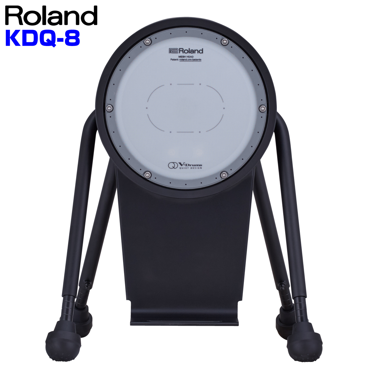 Roland KDQ-8 [ V-Drums Quiet Design Kick Drum Pad ]【ローン分割