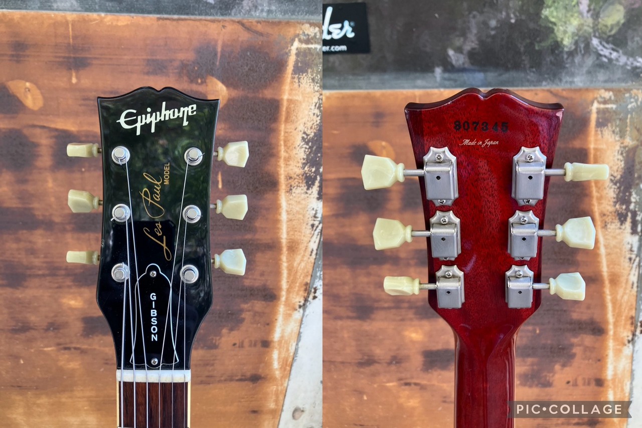 Epiphone LPS-80 Les Paul Golt Top Mod PU/Burstbucker Made in Japan