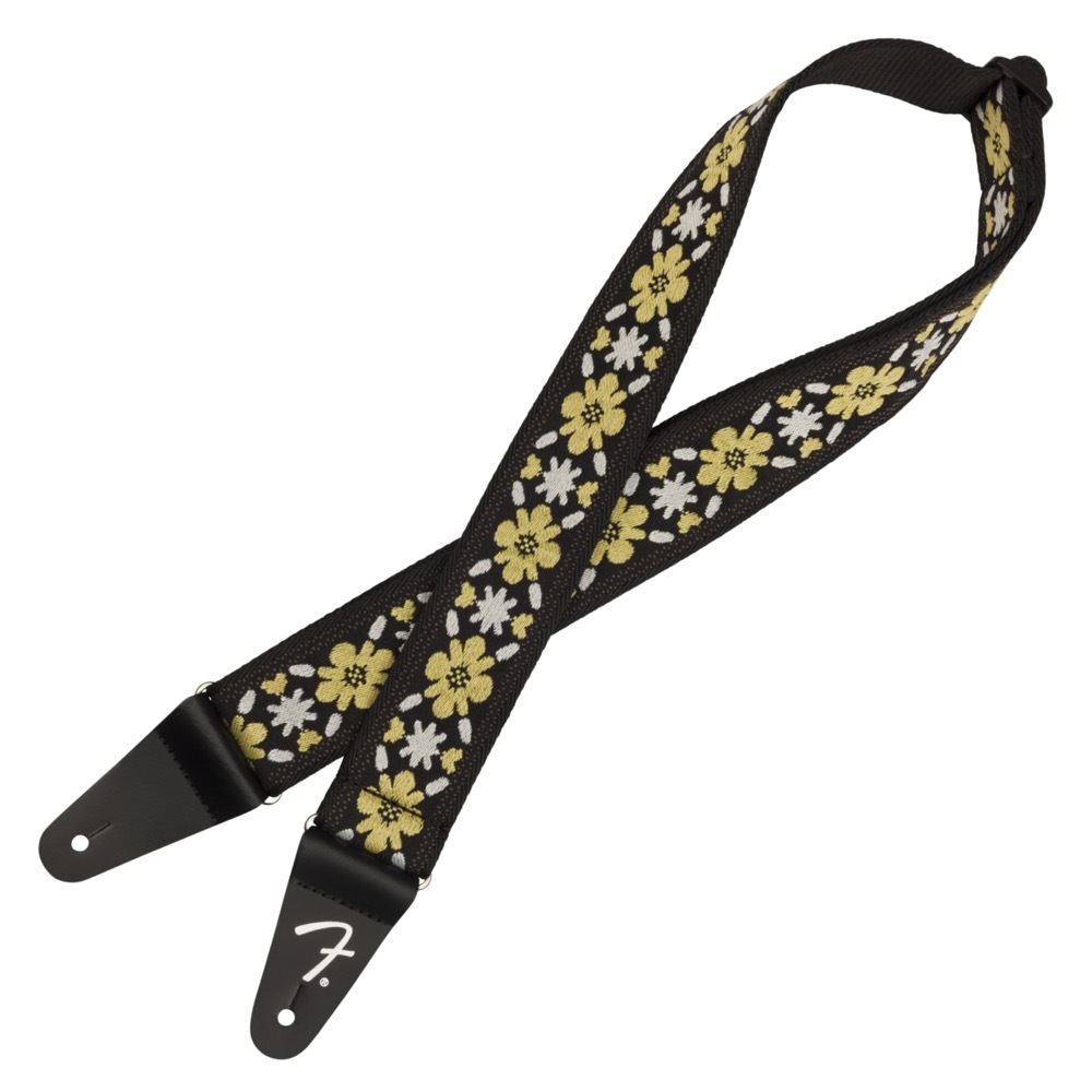 Fender フェンダー Pasadena Woven Strap Yellow Clover 2 ギターストラップ （新品/送料無料）【楽器検索デジマート】