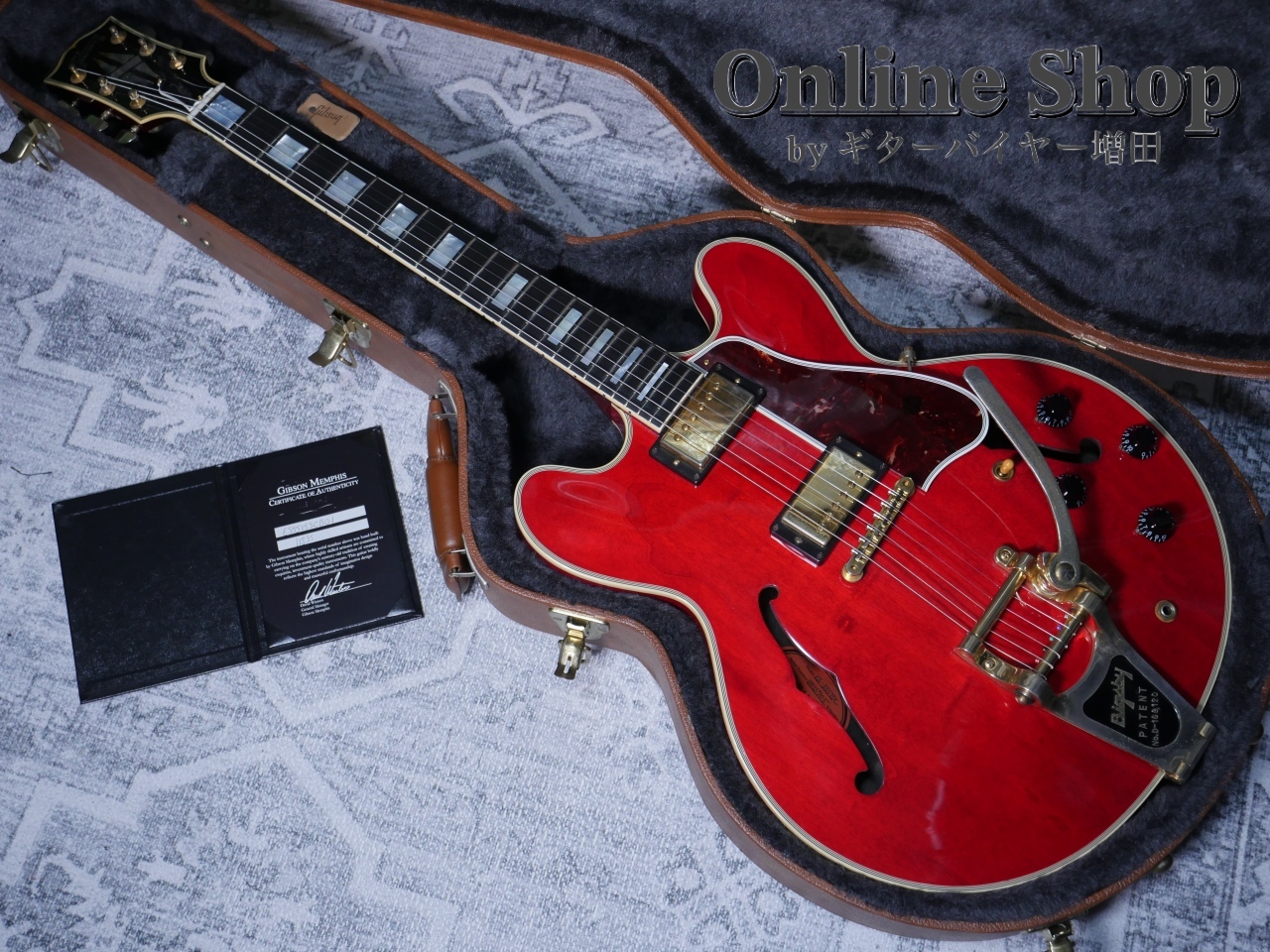 Gibson Memphis 【試奏動画】2015 ES-355 Bigsby 60s Cherry（中古