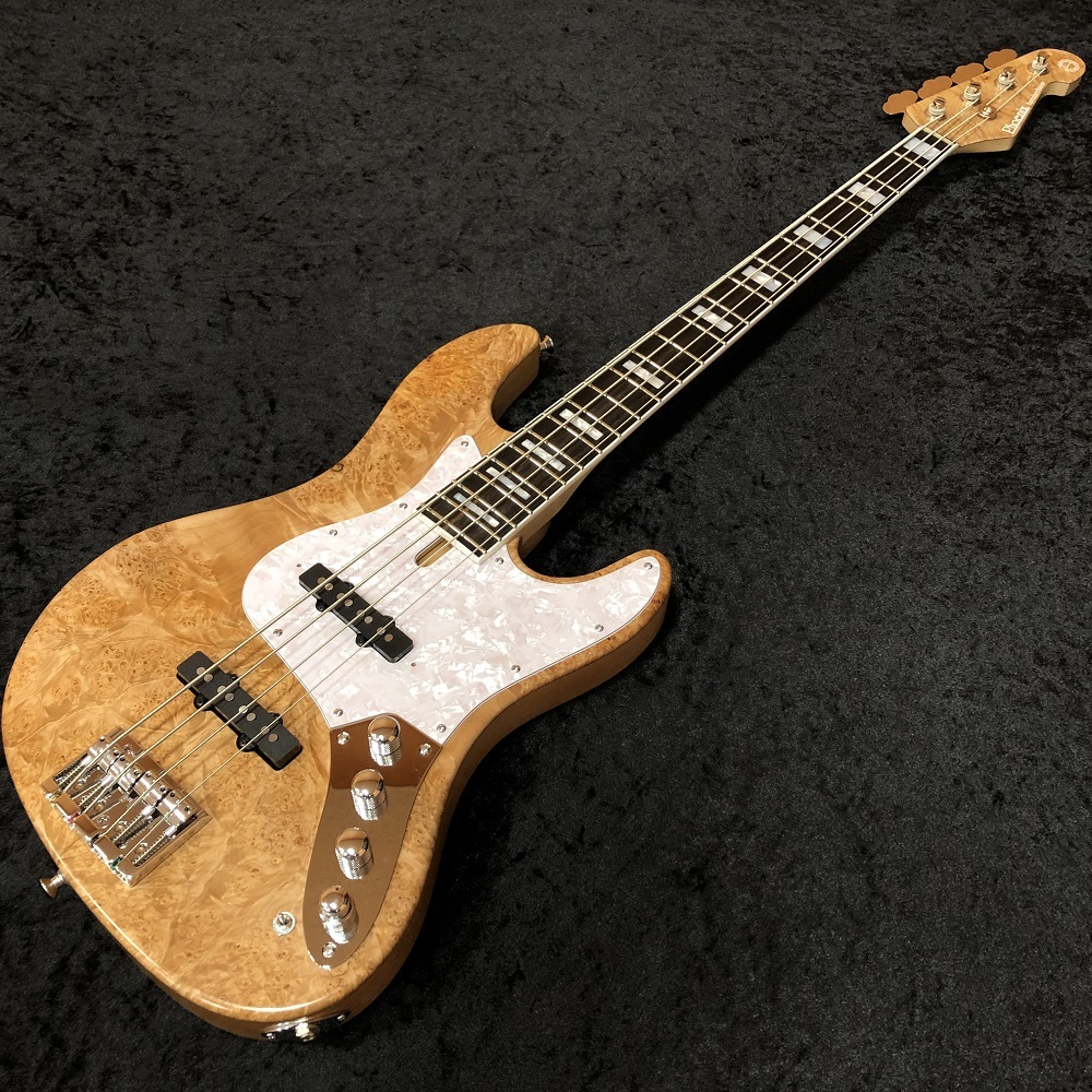 Phoenix Bomber Bass BB-4-109 Burl Maple Custom Akihito