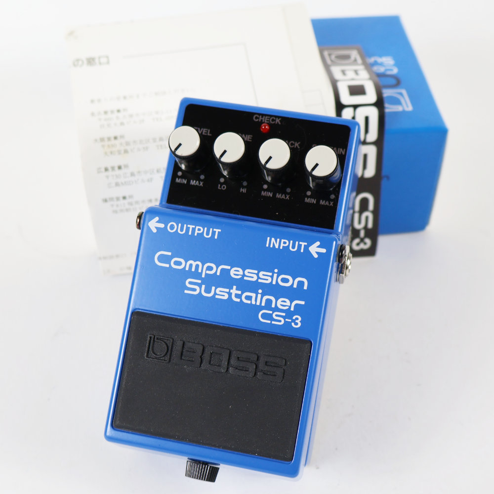 中古 BOSS CS-3 ACアダプタ付き コンプレッサー エフェクター 中古 BOSS CS-3 ACアダプタ付き コンプレッサー エフェクター 中古