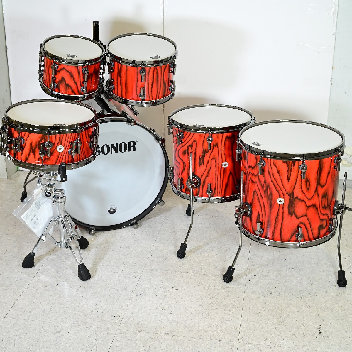 Sonor SQ2 Series Custom Drumset 6PCS 22/10/12/14/16 14×6.5 Snare 