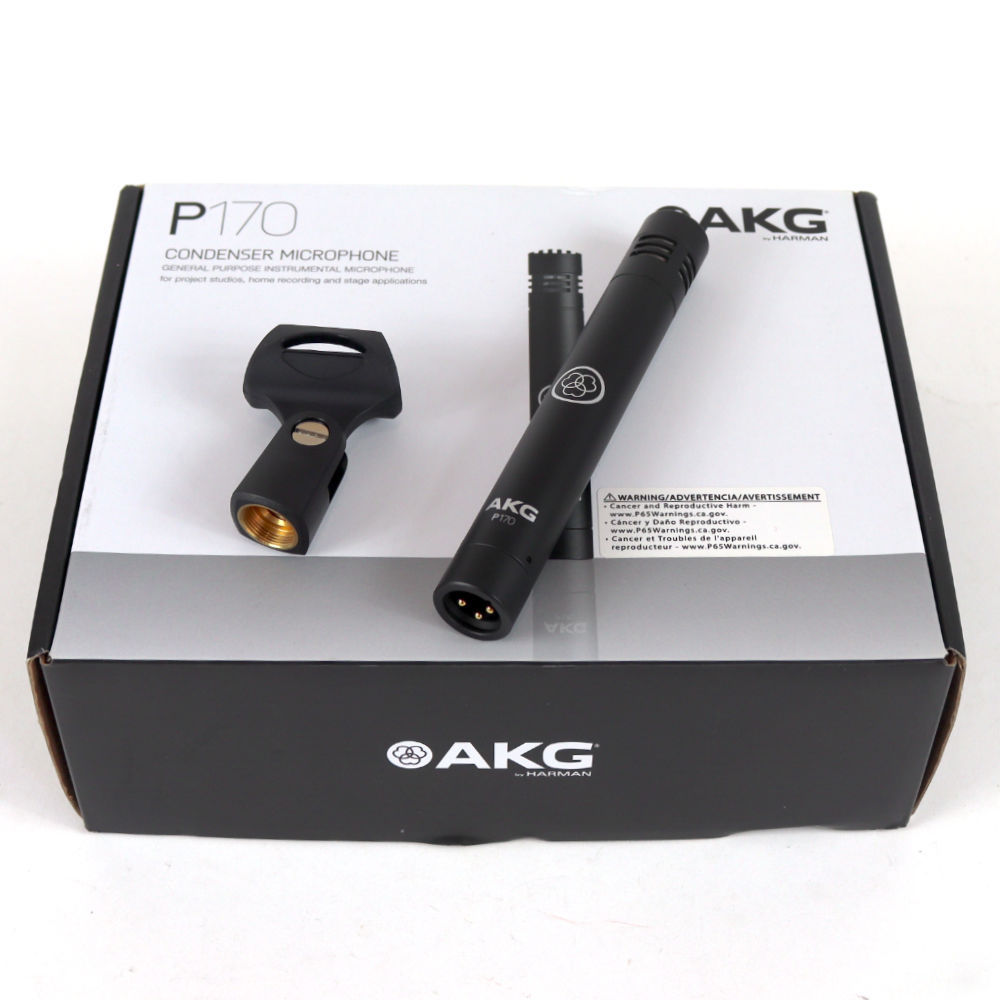 AKG 【中古】 マイク コンデンサーマイク AKG P170 ペンシル型コンデンサーマイク マイクロフォン