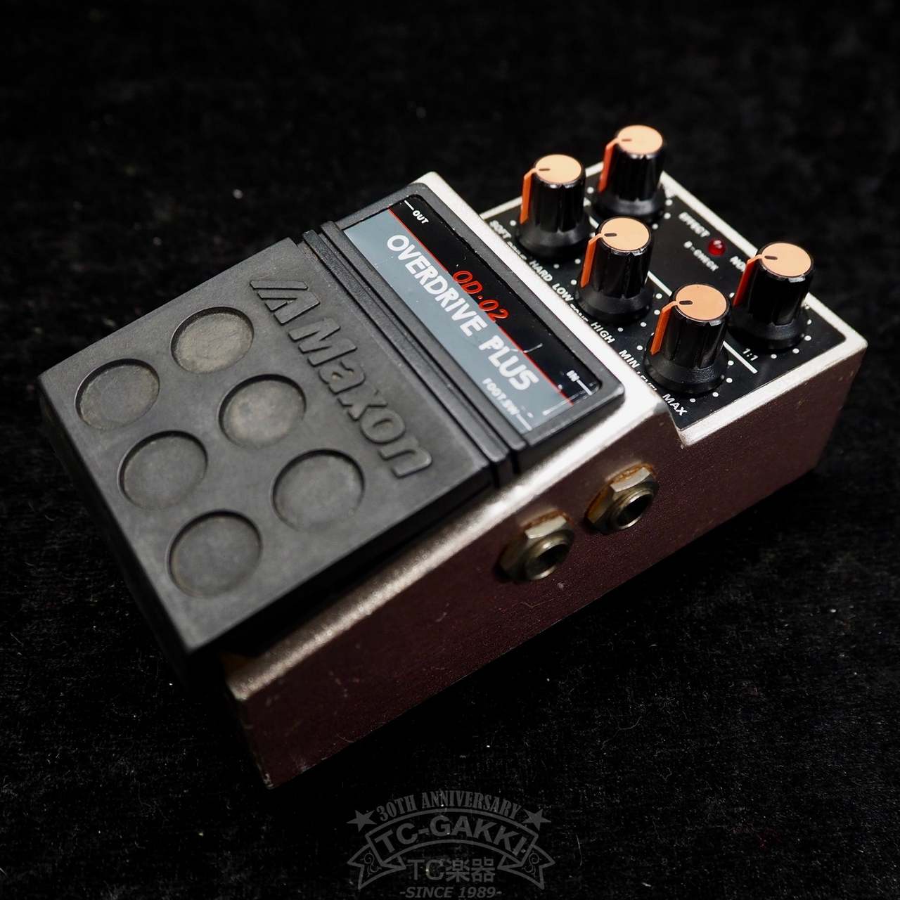 MAXON OD-02 オーバードライブ　日本製 Maxon OD-02 OVERDRIVE PLUS（ビンテージ）【楽器検索デジマート】