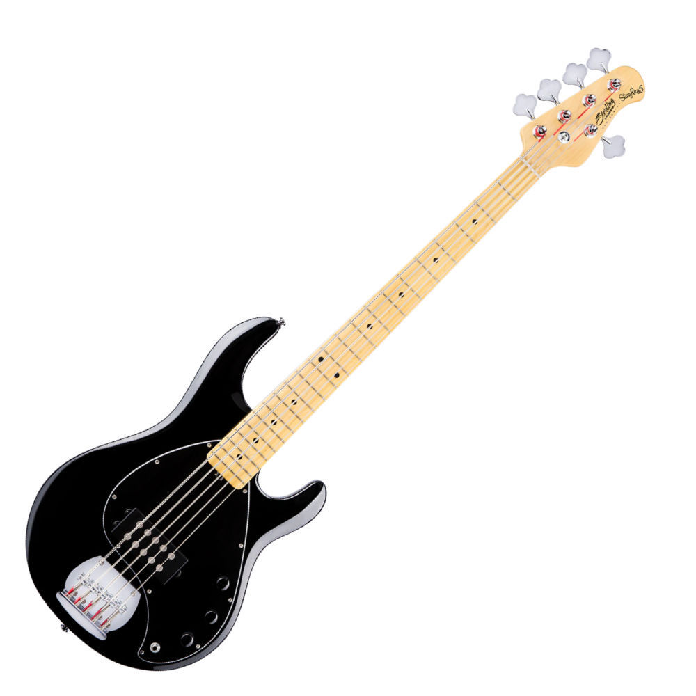 Sterling by MUSIC MAN SUB STINGRAY RAY5 BLACK 5弦エレキベース
