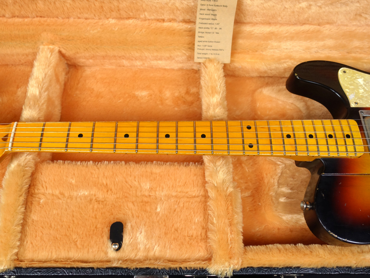 Jimmy Wallace Guitars T-Bird Custom 3-Tone Sunburst 2020（中古 