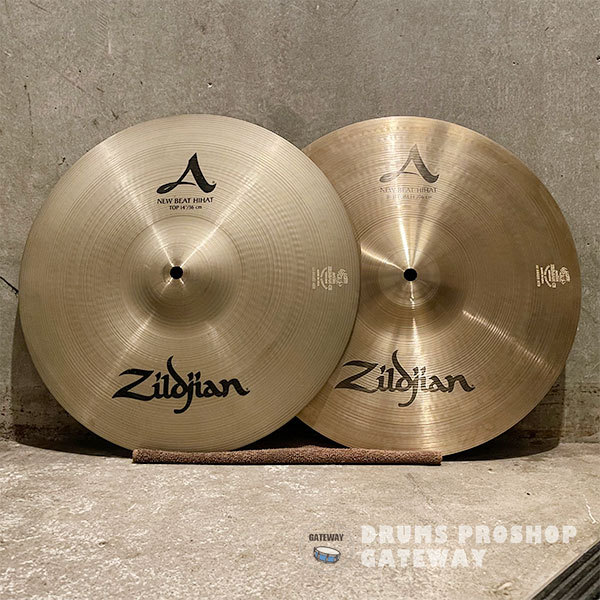 Zildjian A ZILDJIAN NEW BEAT HI-HAT 14インチ[UI_251110_01]（中古