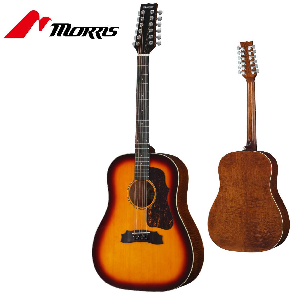 アコースティックギター モーリス Morris B-40K 12弦ギター 希少スロ 