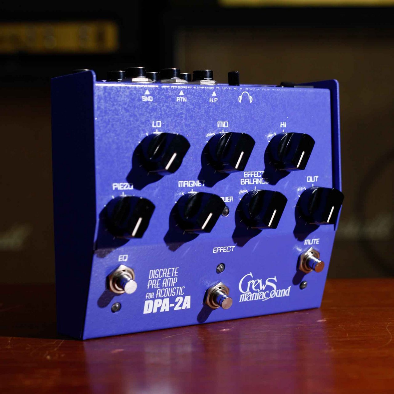 Crews Maniac Sound DPA-2A アコギ用プリアンプ ミキサー Crews Maniac Sound DPA-2A アコギ用プリアンプ ミキサー